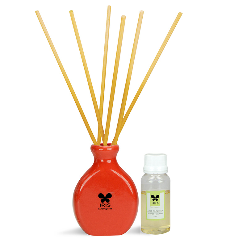 IRIS Apple Cinnamon Reed Diffuser Set 101 - IRIS Home Fragrances