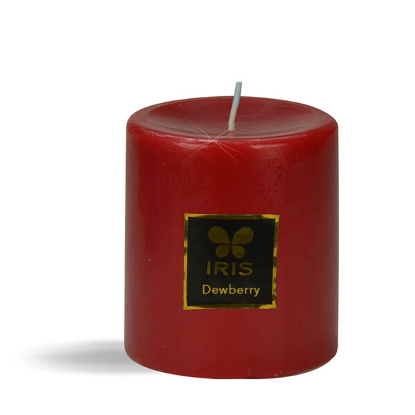 IRIS Dewberry Aromatic Pillar Candle