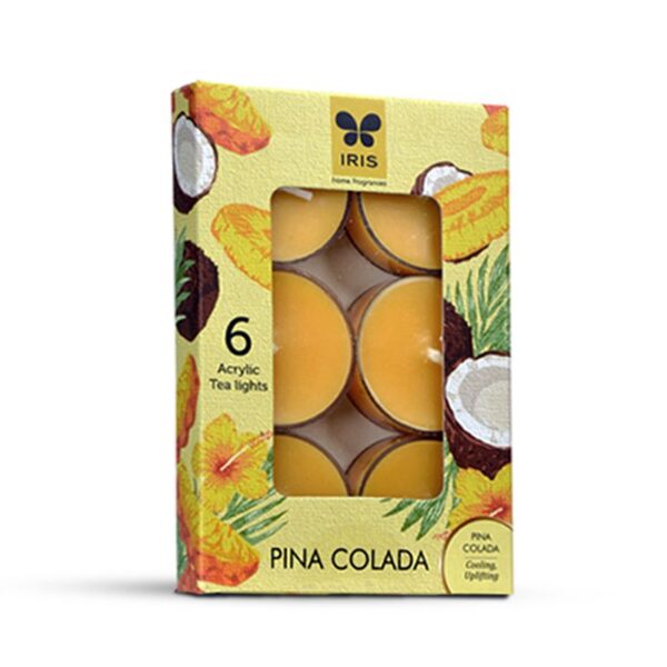 6 Pina Colada Tealights
