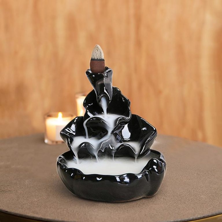 IRIS BACKFLOW INCENSE CONE HOLDER - WATERFALL - IRIS Home Fragrances