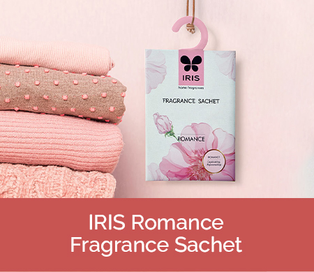 iris fragrance sachet