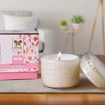 Iris candle jars