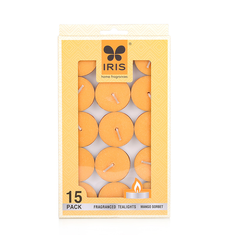 Unscented Tealights by IRIS Home Fragrances - Create Tranquil Moments